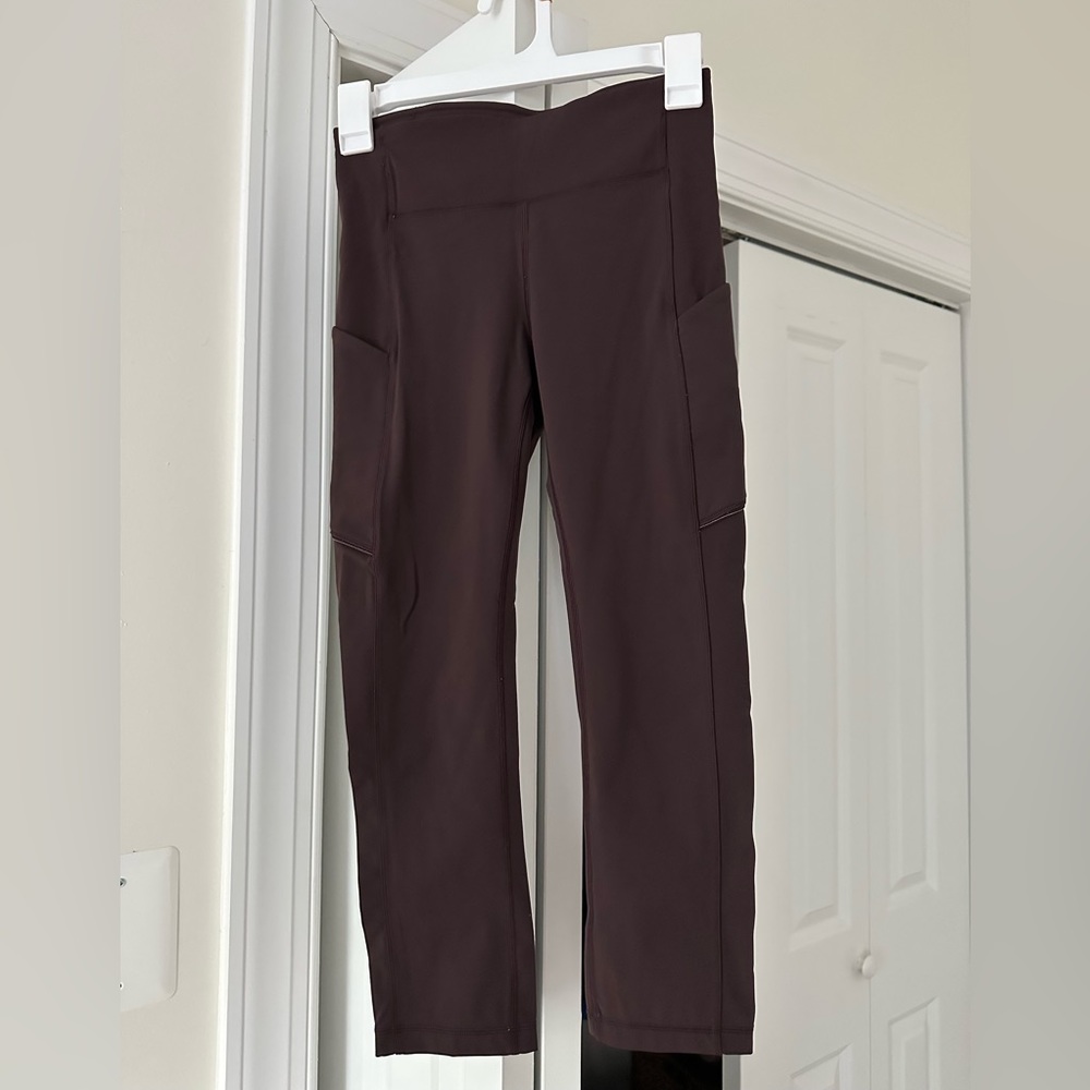 Maroon Lulu Lemon Running Leggings!